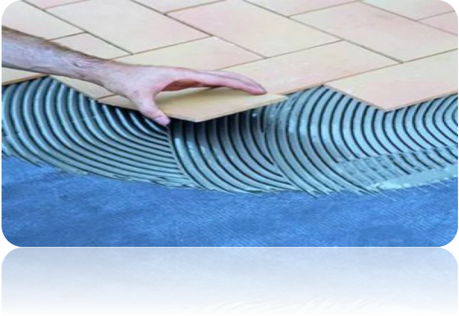 نحوه استفاده از چسب کاشی خمیری- الوینتو