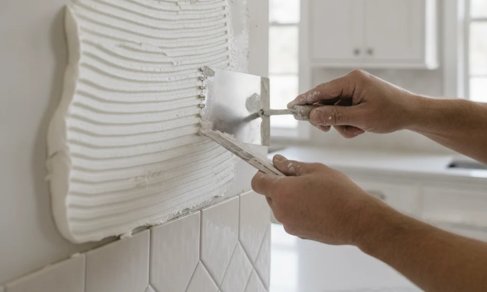نحوه اجرای کاشی های بین کابینتی-الوینتو