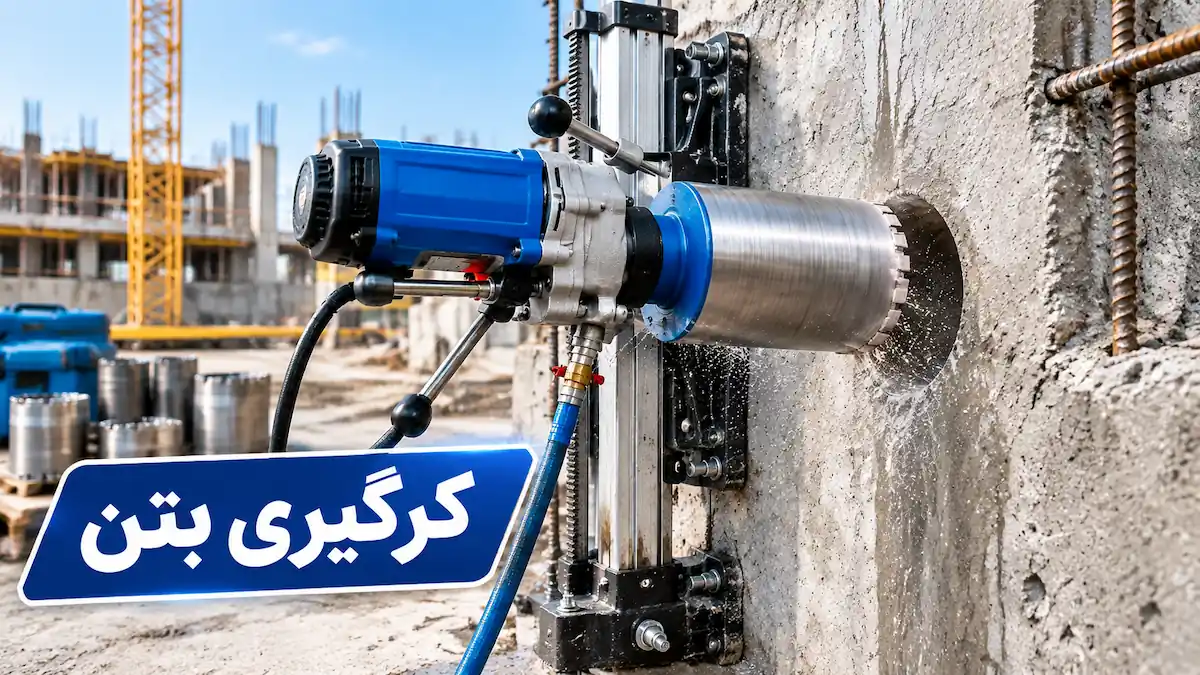 کرگیری بتن چیست؟-الوینتو