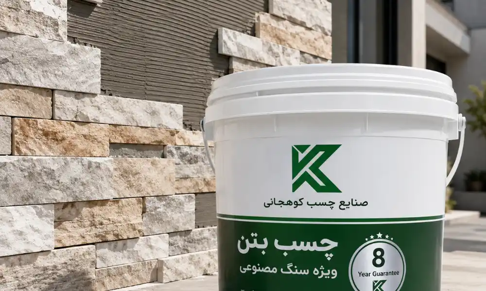 نحوه استفاده از چسب بتن برای سنگ مصنوعی-الوینتو